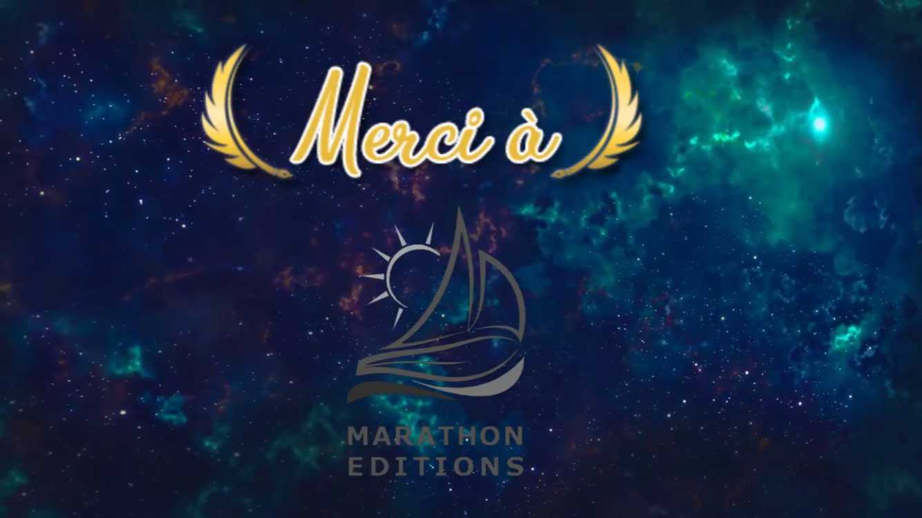 Remerciements Marathon Editions